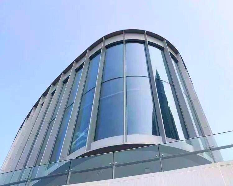 唐山市异形展柜玻璃热弯玻璃 - 一站式服务